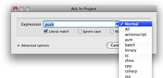 my-ack-in-project My Ack in Project tweak